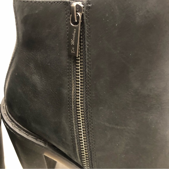 Dr. Martens Magdalena High Heel Ankle Chunky Platform zip Boots sz 10 - Picture 6 of 14